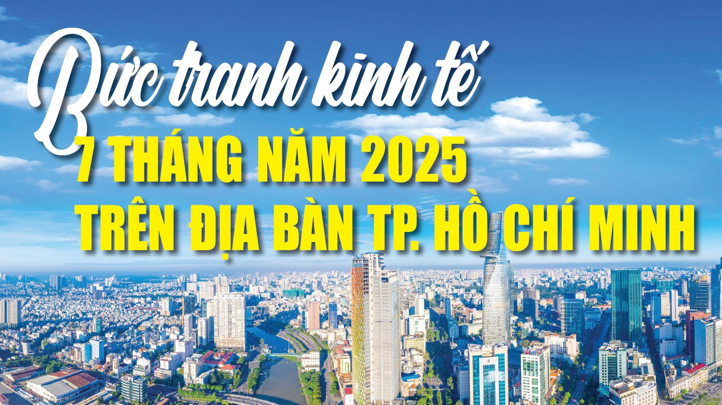 Infographics: Bức tranh kinh tế 7 tháng năm 2025 trên địa bàn TP. Hồ Chí Minh