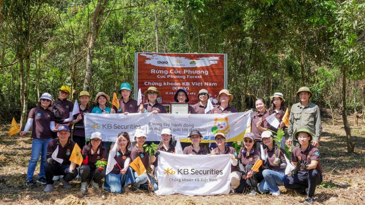 KBSV và chiến dịch đầu tư vào tương lai xanh Việt Nam KBSV và chiến dịch đầu tư vào tương lai xanh Việt Nam