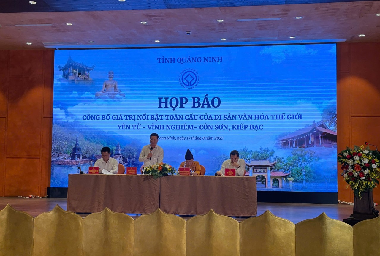 UNESCO vinh danh Yên Tử – Vĩnh Nghiêm – Côn Sơn, Kiếp Bạc: Di sản ngàn đời tỏa sáng thế giới UNESCO vinh danh Yên Tử – Vĩnh Nghiêm – Côn Sơn, Kiếp Bạc: Di sản ngàn đời tỏa sáng thế giới