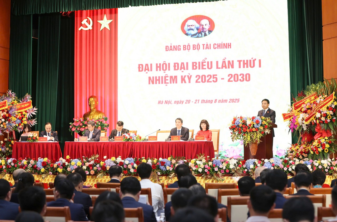 Đại hội đại biểu Đảng bộ Bộ Tài chính nhiệm kỳ 2025-2030: “Đoàn kết - Kỷ cương - Đột phá - Phát triển”