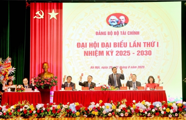 Đại hội Đảng bộ Bộ Tài chính: Thông qua 6 đột phá chiến lược và các mục tiêu kinh tế  - xã hội nhiệm kỳ tới