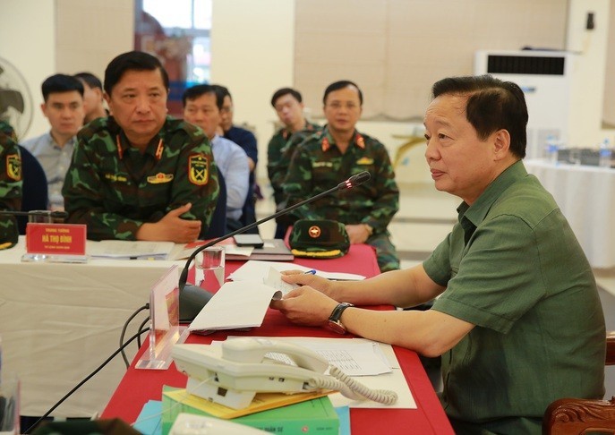 Phó Thủ tướng Trần Hồng Hà: Các địa phương tiếp tục triển khai công việc ứng phó bão số 5, quan trọng nhất là “bảo đảm an toàn cho nhân dân” Phó Thủ tướng Trần Hồng Hà: Các địa phương tiếp tục triển khai công việc ứng phó bão số 5, quan trọng nhất là “bảo đảm an toàn cho nhân dân”