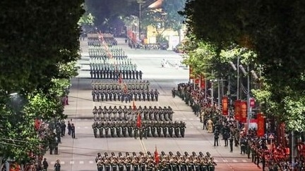 Lắp đặt 20 màn hình LED cỡ lớn phục vụ Nhân dân theo dõi Lễ kỷ niệm 80 năm Quốc khánh 2/9