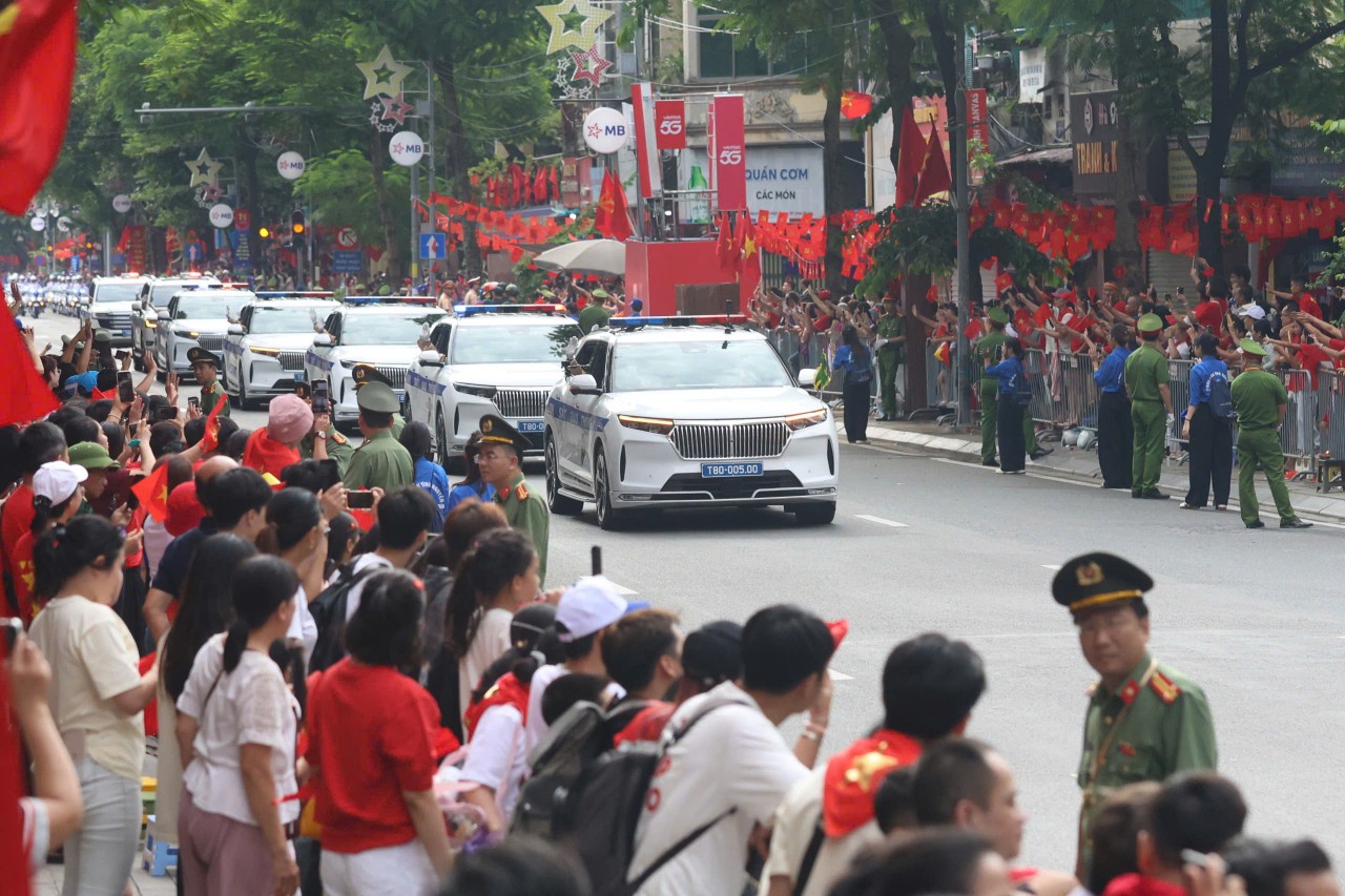 Tổng duyệt diễu binh, diễu hành A80 trong bầu không khí đẹp nao lòng Tổng duyệt diễu binh, diễu hành A80 trong bầu không khí đẹp nao lòng
