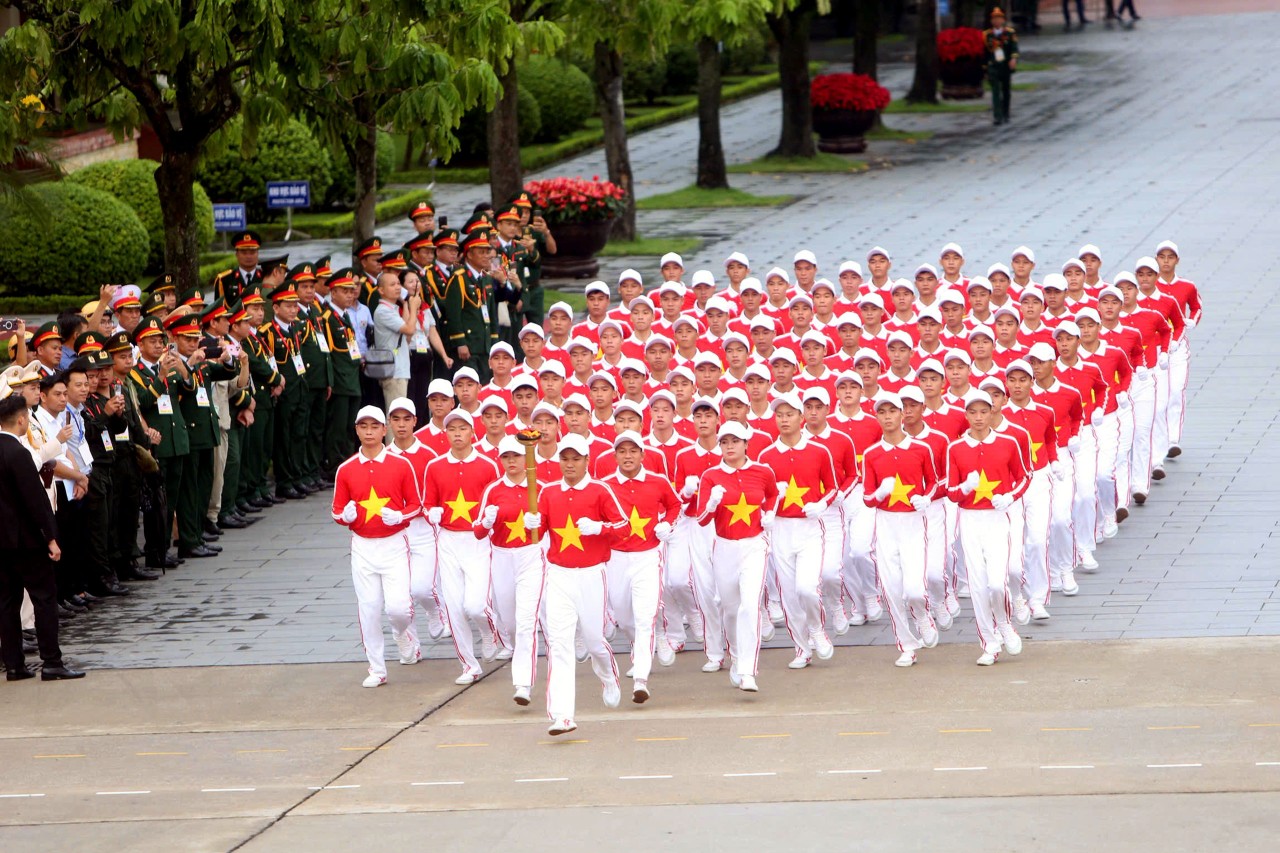 Tổng duyệt diễu binh, diễu hành A80 trong bầu không khí đẹp nao lòng Tổng duyệt diễu binh, diễu hành A80 trong bầu không khí đẹp nao lòng
