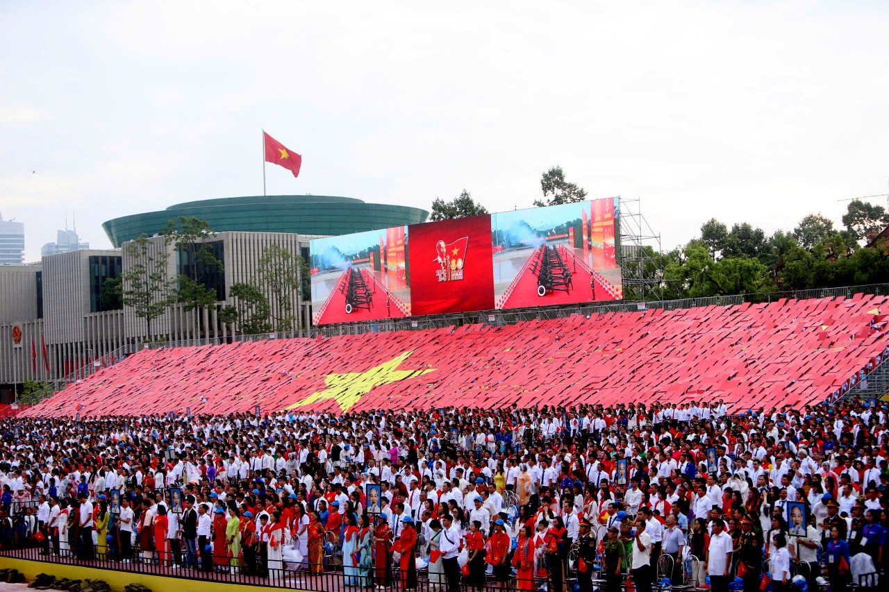 Tổng duyệt diễu binh, diễu hành A80 trong bầu không khí đẹp nao lòng Tổng duyệt diễu binh, diễu hành A80 trong bầu không khí đẹp nao lòng