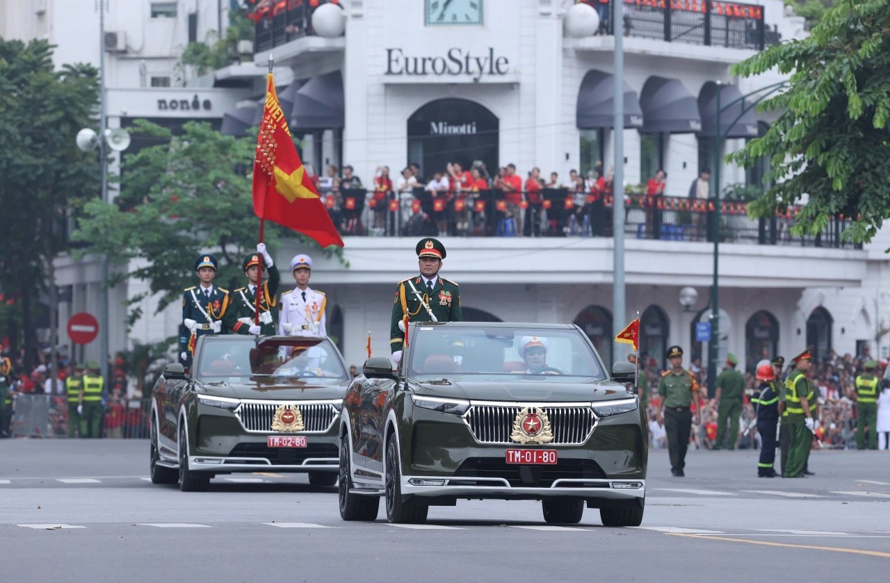 Những hình ảnh đẹp tại Lễ Kỷ niệm, diễu binh, diễu hành 80 năm Cách mạng tháng Tám thành công và Quốc khánh 2/9