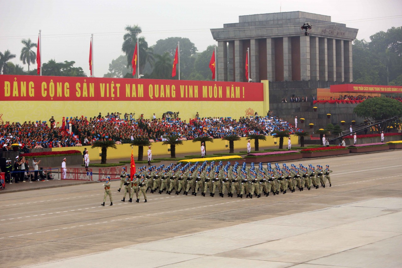 Những hình ảnh ấn tượng về diễu binh, diễu hành kỷ niệm 80 năm Quốc khánh 2/9