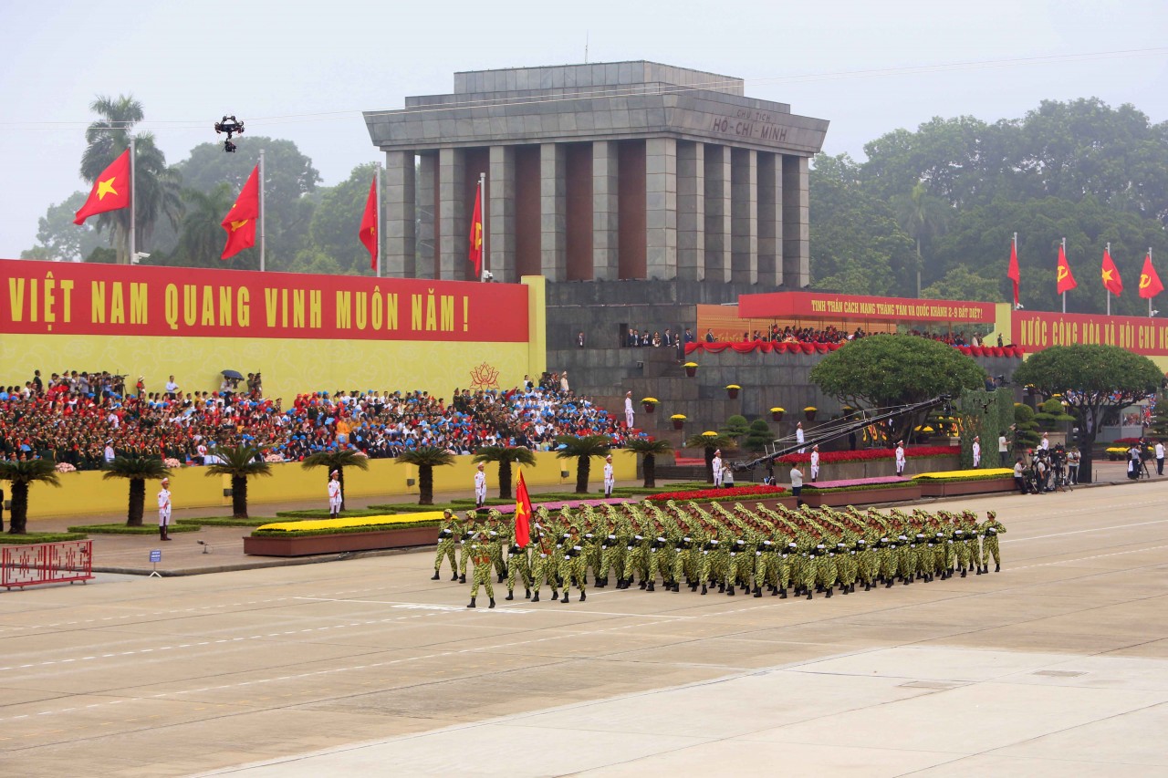 Những hình ảnh ấn tượng về diễu binh, diễu hành kỷ niệm 80 năm Quốc khánh 2/9