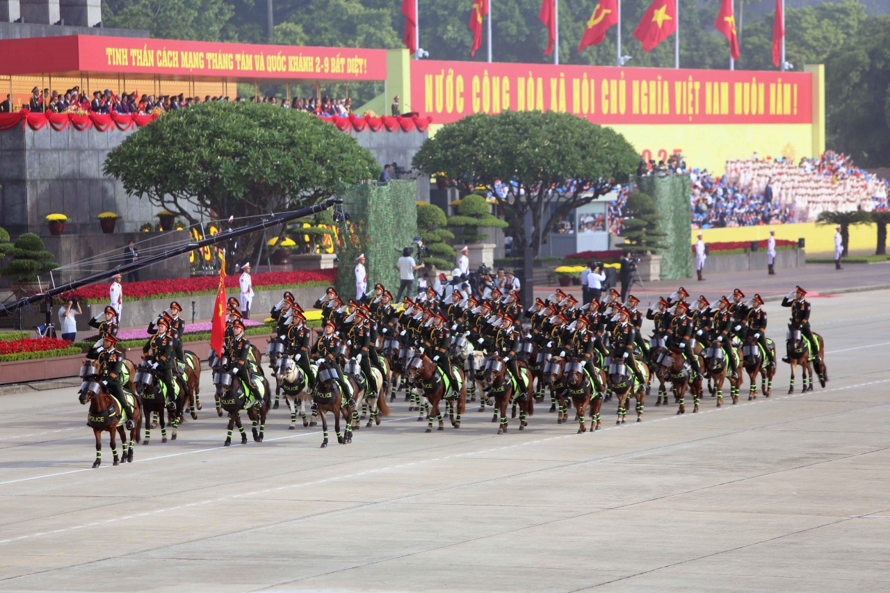 Những hình ảnh ấn tượng về diễu binh, diễu hành kỷ niệm 80 năm Quốc khánh 2/9