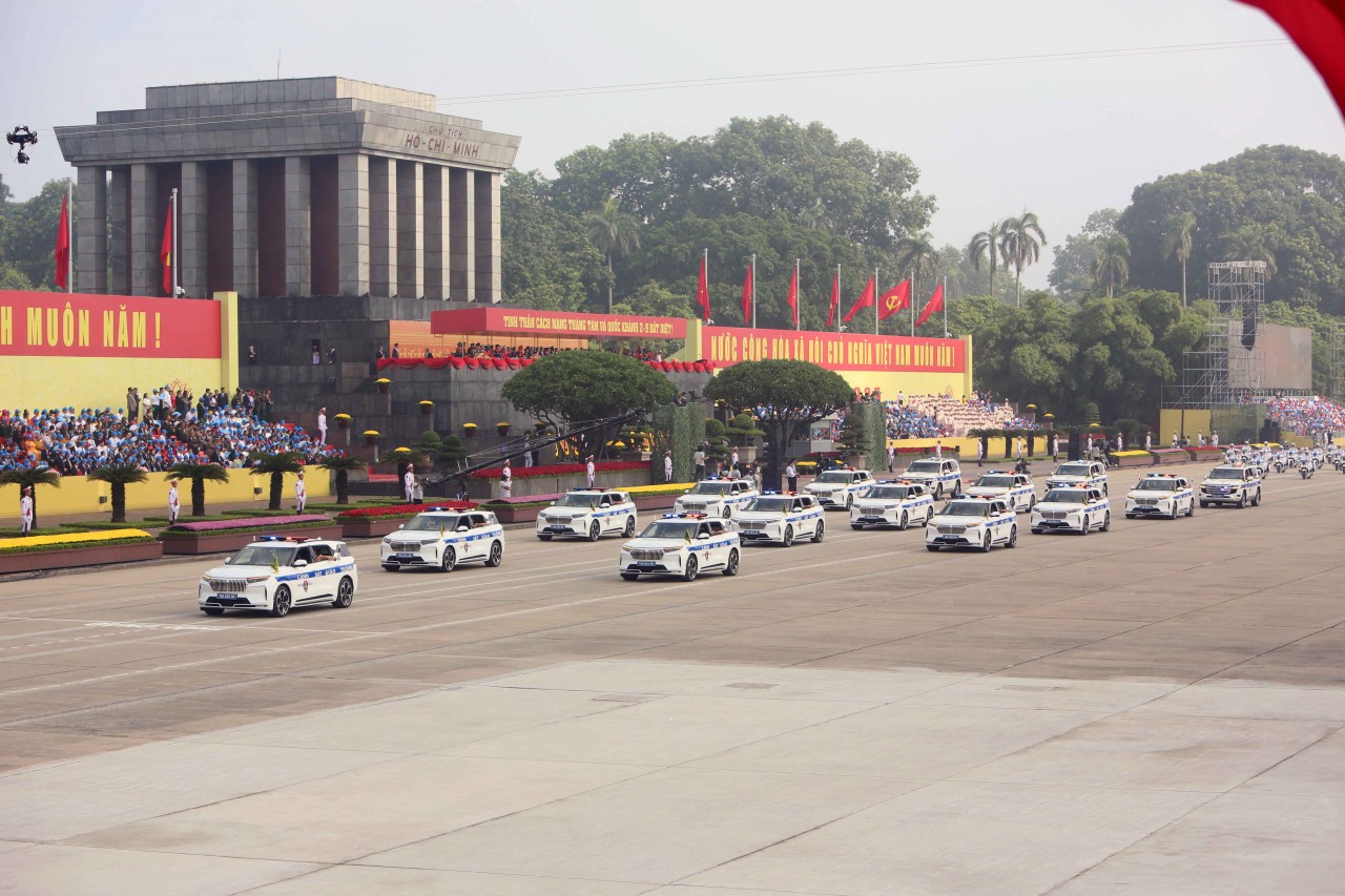 Những hình ảnh ấn tượng về diễu binh, diễu hành kỷ niệm 80 năm Quốc khánh 2/9