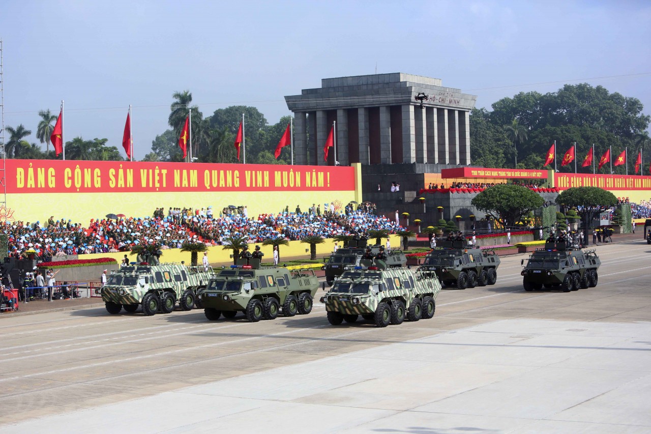 Những hình ảnh ấn tượng về diễu binh, diễu hành kỷ niệm 80 năm Quốc khánh 2/9