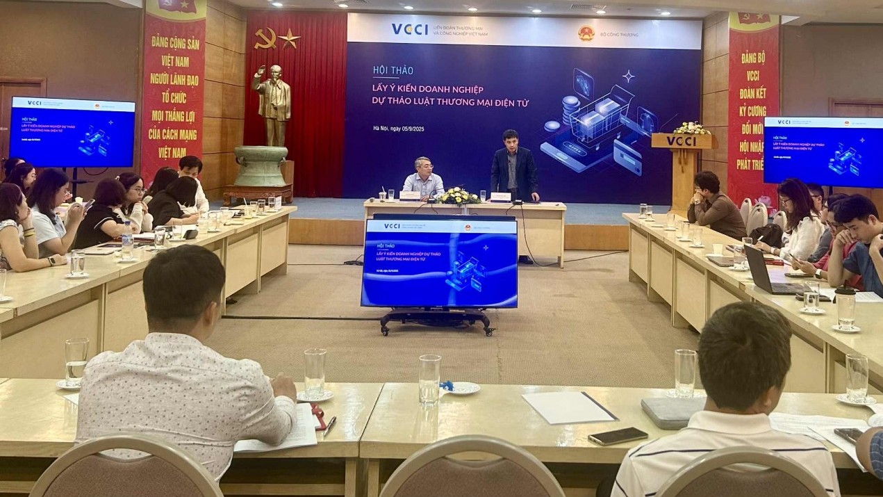 Dự thảo Luật Thương mại điện tử còn nhiều điểm doanh nghiệp băn khoăn