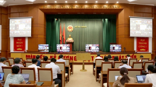 Cán bộ các cấp ủy và cơ quan Đảng Bộ Tài chính tham gia Hội nghị toàn quốc tập huấn ứng dụng trí tuệ nhân tạo