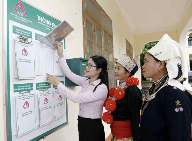 Đồng vốn tín dụng chính sách giúp giảm nghèo bền vững