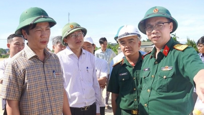 Đường ven biển Quảng Trị kết nối hành lang kinh tế Đông Tây đạt tiến độ hơn 40% khối lượng