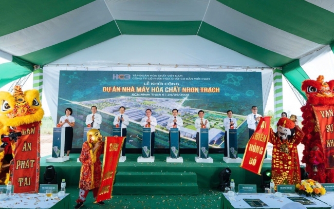 Khởi công Nhà máy Hóa chất Nhơn Trạch: Bước ngoặt phát triển của Hóa chất Cơ bản Miền Nam