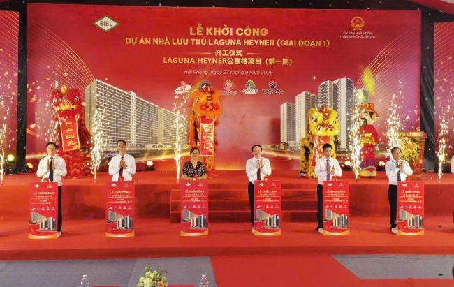 Hải Phòng: Khởi công Dự án nhà lưu trú Laguna Heyner tổng vốn 2.215 tỷ đồng