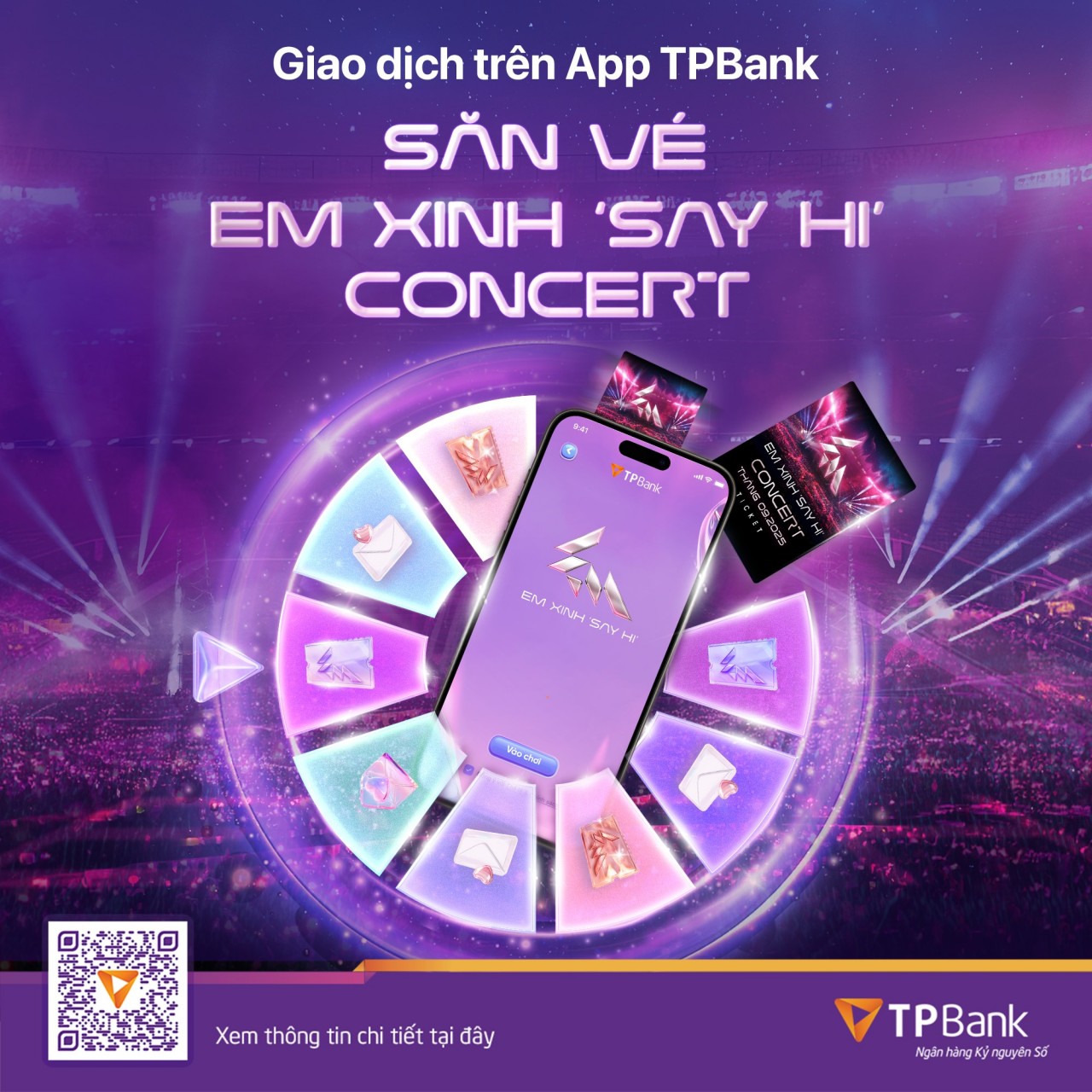 Săn vé Em Xinh “Say Hi” Concert Đêm 2 siêu dễ cùng TPBank Săn vé Em Xinh “Say Hi” Concert Đêm 2 siêu dễ cùng TPBank