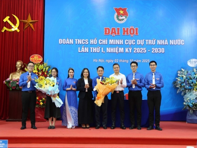 Ra mắt Ban Chấp hành Đoàn Thanh niên Cục Dự trữ Nhà nước nhiệm kỳ 2025 -2030
