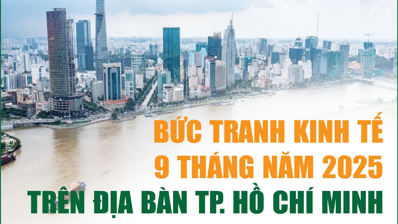 Infographics: Bức tranh kinh tế 9 tháng năm 2025 trên địa bàn TP. Hồ Chí Minh