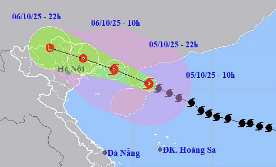 Cục Hải quan ban hành công điện chỉ đạo ứng phó với bão Matmo