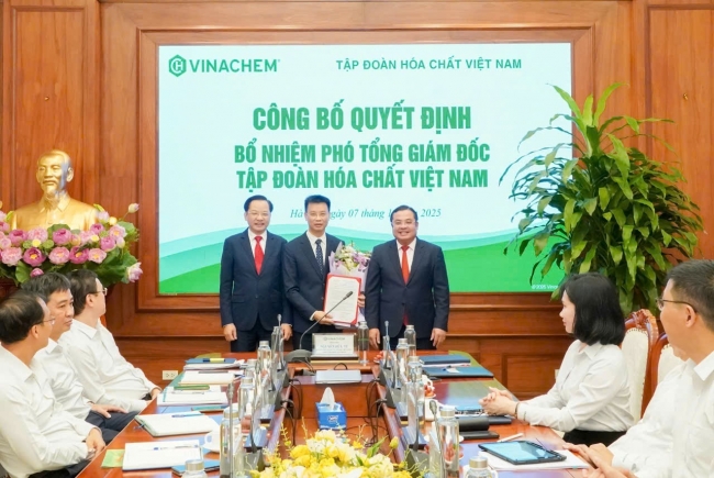 Ông Nguyễn Văn Luyện được bổ nhiệm giữ chức Phó Tổng Giám đốc Tập đoàn Hóa chất Việt Nam