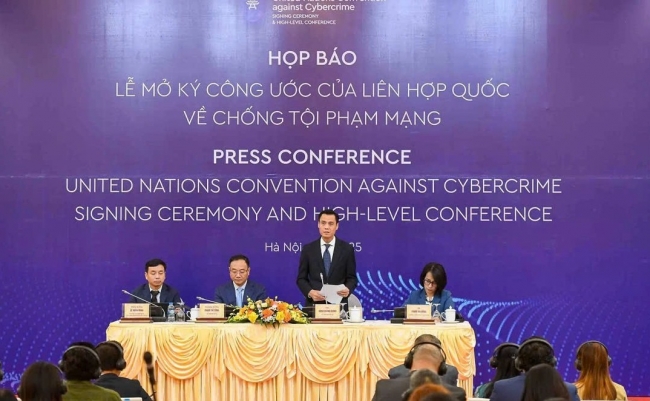 Công ước Hà Nội về tội phạm mạng là dấu ấn quan trọng của đối ngoại Việt Nam
