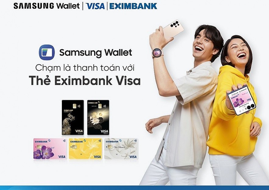 Thanh toán "một chạm" cùng Eximbank Visa trên Samsung Pay