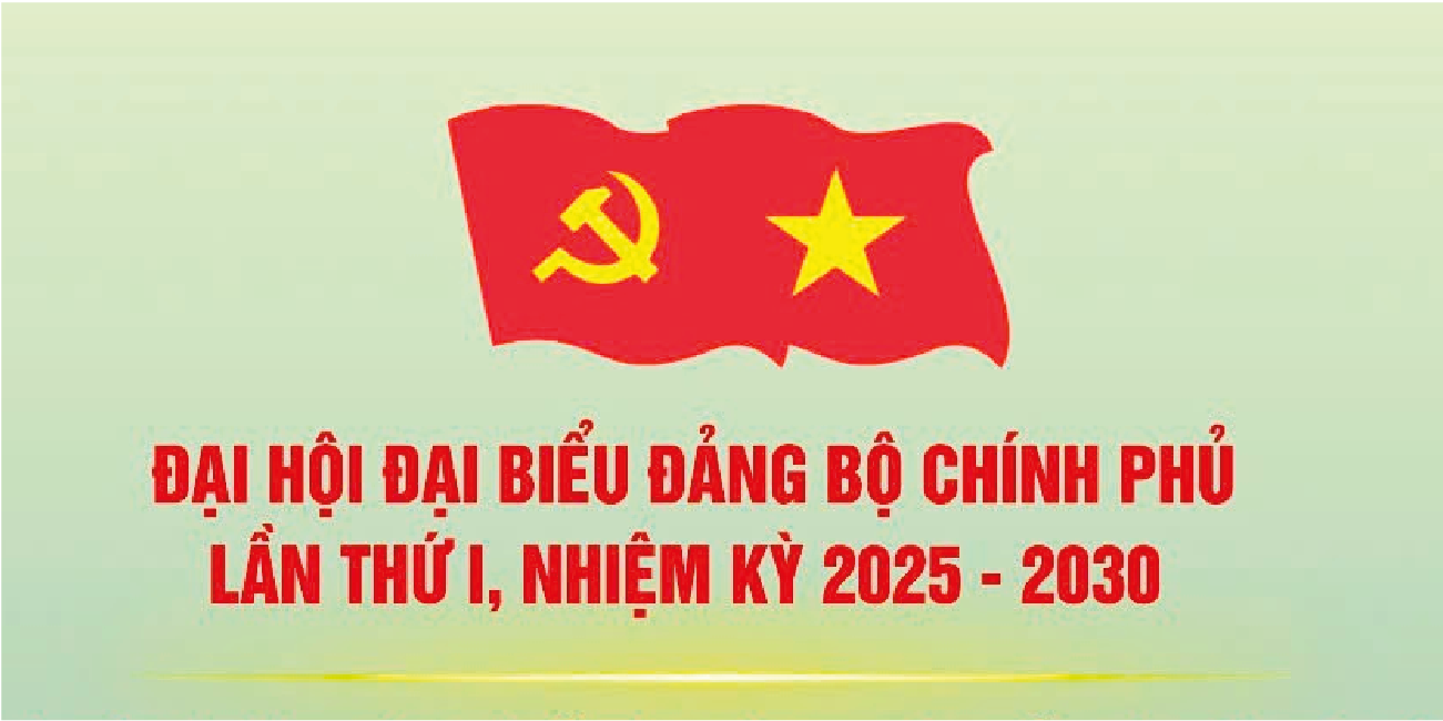 dai hoi dai bieu dang bo chinh phu lan thu i nhiem ky 2025 2030