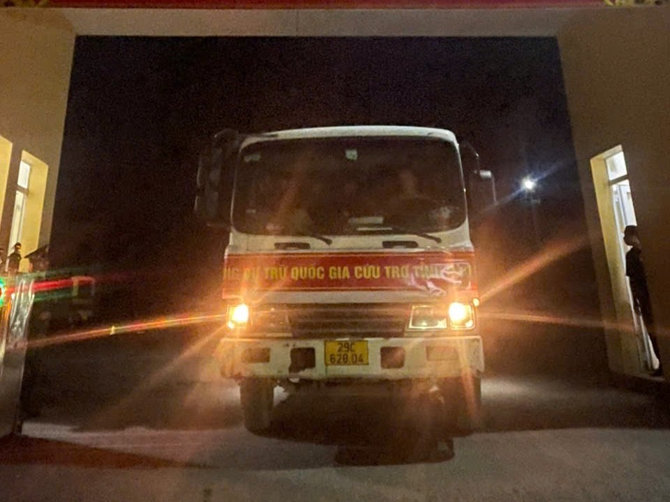 Chi cục Dự trữ Nhà nước khu vực I kịp thời xuất cấp hàng dự trữ hỗ trợ 2 tỉnh phía Bắc