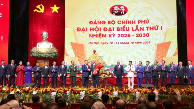 Đại hội đại biểu Đảng bộ Chính phủ lần thứ I thành công tốt đẹp