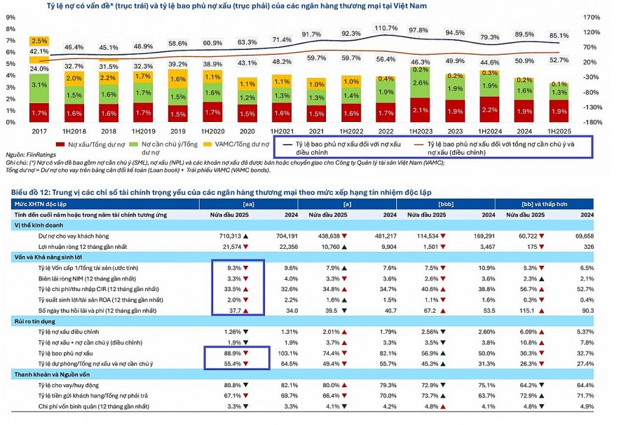 tỷ lệ nợ có vấn đề, g