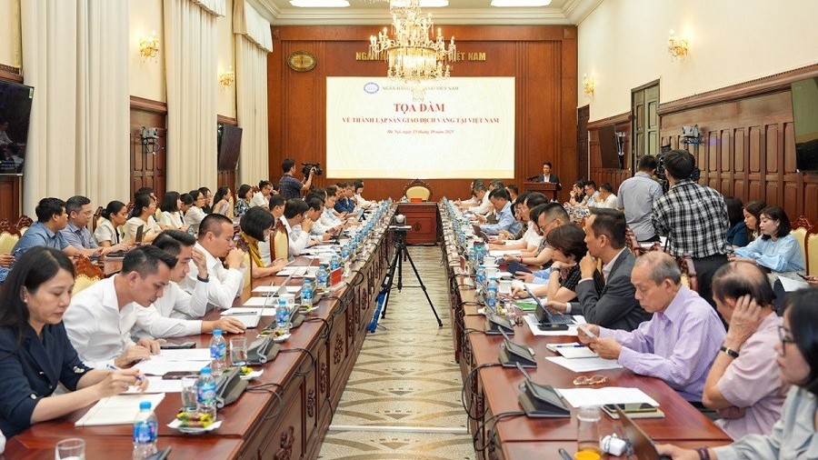 Sẽ thí điểm sàn giao dịch vàng 3 giai đoạn, chưa liên thông quốc tế