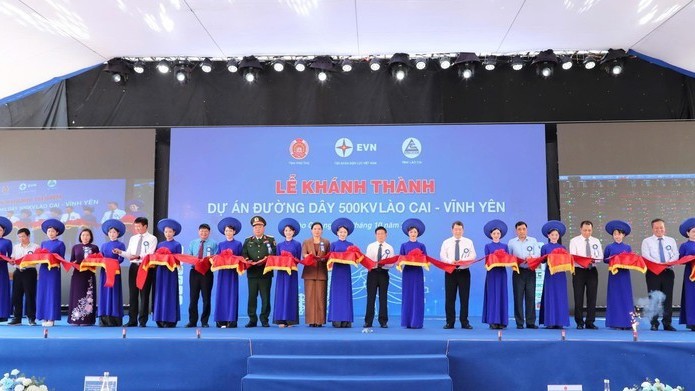 Khánh thành dự án 500kV Lào Cai - Vĩnh Yên, đảm bảo an ninh năng lượng quốc gia