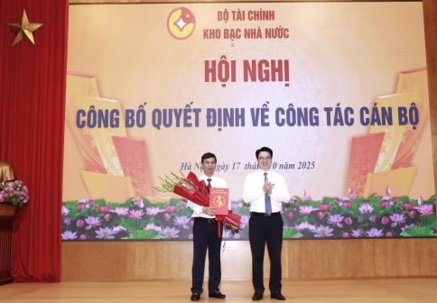 Ông Bùi Anh Bình được bổ nhiệm làm Phó Giám đốc Kho bạc Nhà nước