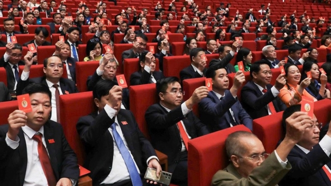 Bế mạc Đại hội đại biểu Đảng bộ thành phố Hà Nội khóa XVIII, nhiệm kỳ 2025-2030