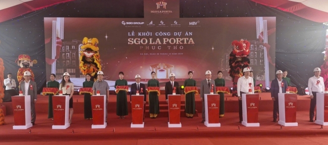 SGO Group khởi công khu nhà ở kiểu mẫu đầu tiên tại Phúc Thọ, Hà Nội