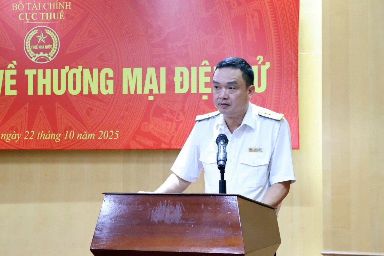 Tăng năng lực cho công chức thuế trong kiểm tra thuế hoạt động kinh doanh thương mại điện tử Tăng năng lực cho công chức thuế trong kiểm tra thuế hoạt động kinh doanh thương mại điện tử