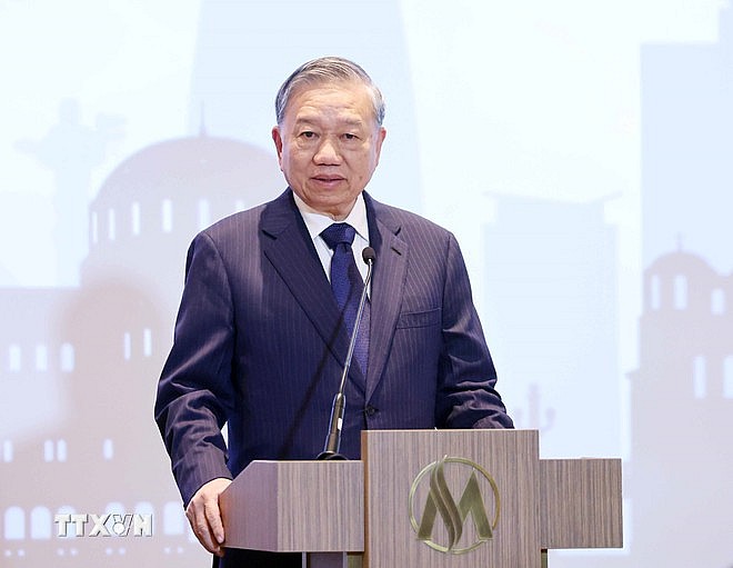 Tổng Bí thư Tô Lâm và Tổng thống Rumen Radev dự Diễn đàn doanh nghiệp Việt Nam - Bulgaria Tổng Bí thư Tô Lâm và Tổng thống Rumen Radev dự Diễn đàn doanh nghiệp Việt Nam - Bulgaria