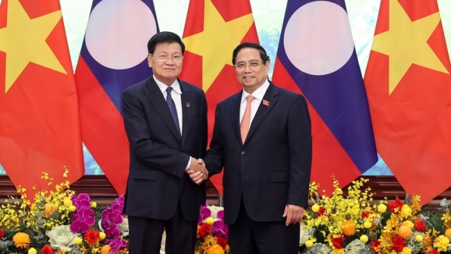 viet nam truoc sau nhu mot danh uu tien cao nhat cho quan he dac biet voi lao