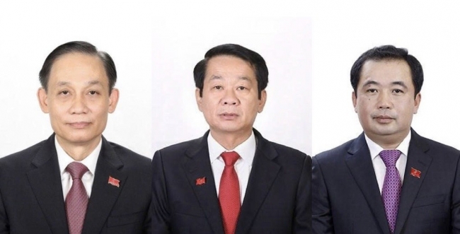 quoc hoi phe chuan bo nhiem 3 bo truong ngoai giao noi vu nong nghiep va moi truong