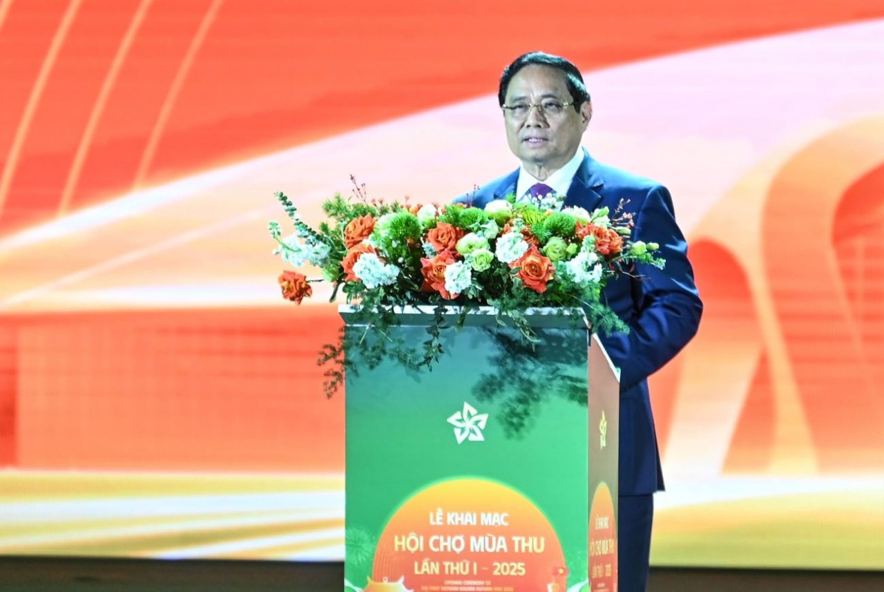 Thủ tướng Phạm Minh Chính: Hội chợ Mùa Thu lần thứ nhất năm 2025 là cầu nối quan trọng để doanh nghiệp Việt Nam tăng cường hội nhập kinh tế quốc tế Thủ tướng Phạm Minh Chính: Hội chợ Mùa Thu lần thứ nhất năm 2025 là cầu nối quan trọng để doanh nghiệp Việt Nam tăng cường hội nhập kinh tế quốc tế