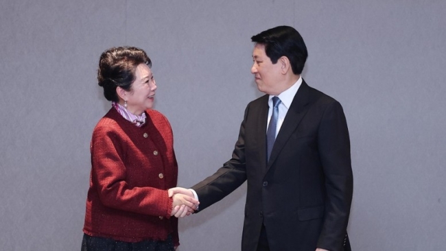 tuan le cap cao apec 2025 chu tich nuoc luong cuong tiep va lam viec voi cac tap doan lon