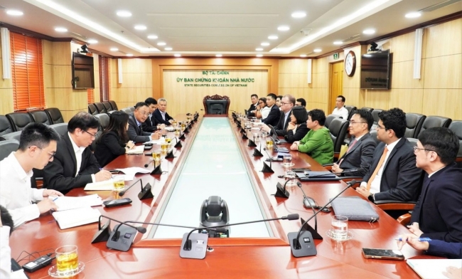 uy ban chung khoan nha nuoc lam viec voi ftse russell ve cac giai phap nham dap ung lo trinh nang hang theo ke hoach