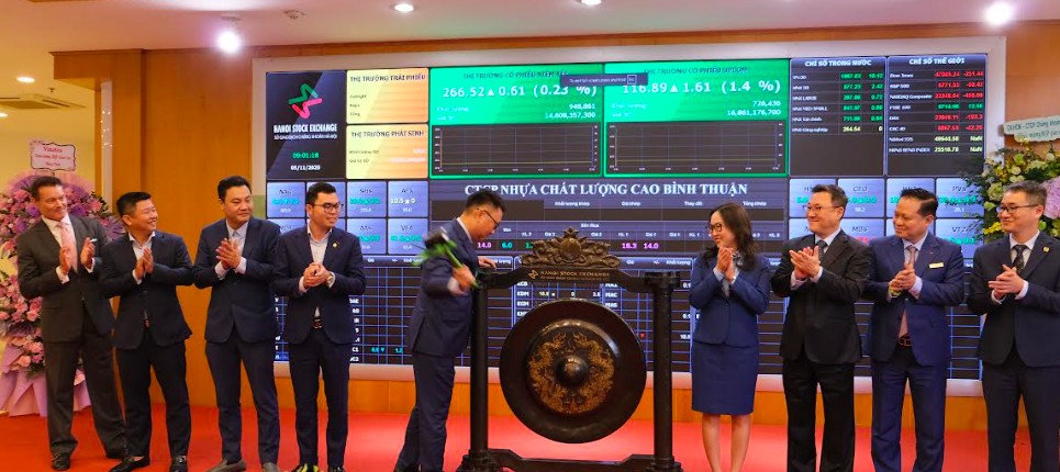 Cổ phiếu BQP của Công ty Nhựa Chất lượng cao Bình Thuận chính thức niêm yết trên UPCoM