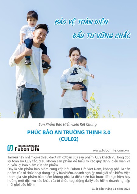 fubon life viet nam ra mat phien ban nang cap phuc bao an truong thinh 30
