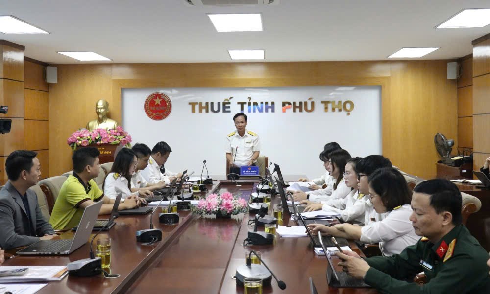 Thuế tỉnh Phú Thọ tháo gỡ khó khăn, vướng mắc để hộ kinh doanh kê khai, nộp thuế