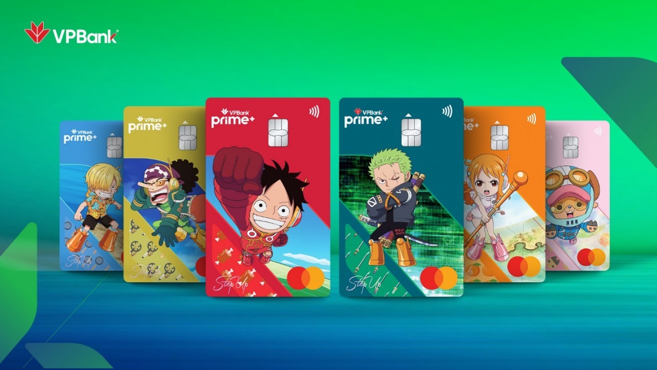 VPBank cá nhân hóa trải nghiệm fan anime với thẻ One Piece
