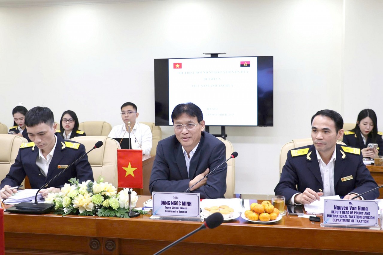 Việt Nam và Ăng-gô-la: Đàm phán vòng 1 Hiệp định tránh đánh thuế hai lần